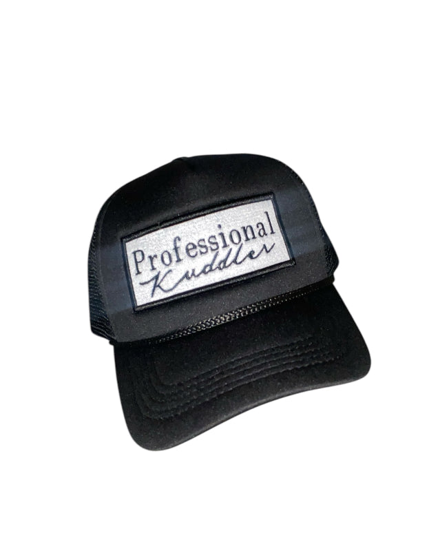 “Professional Kuddler” Mesh Captain Trucker hat