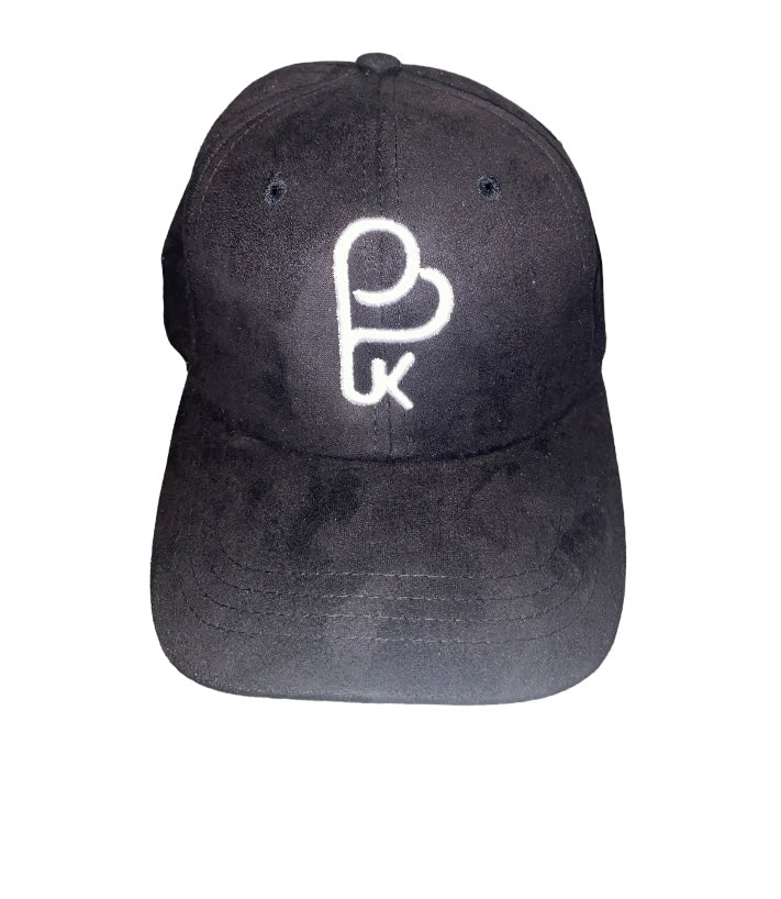 “Professional Kuddler” Logo Suade strapback cap