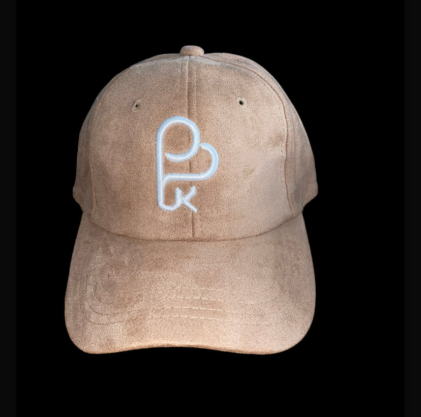 “Professional Kuddler” Logo Suade strapback cap