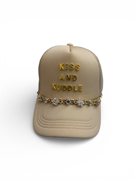 1 of 12 Custom “Professional Kuddler” trucker snap-back ball cap.