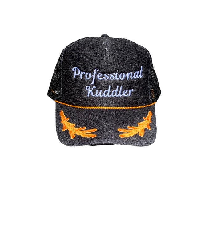 Captain “Professional Kuddler” Trucker hat